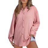 Roupas De Moda Uma Jaqueta Feminina Elegante De Inverno Knit Shacket