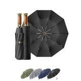 Costelas Grandes De Fibra De Vidro À Prova De Vento Umbrella Rain Cats De 116/127 Cm