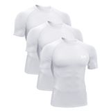 Camisa De Compressão Ksasky, Blusa Masculina De Treino De Manga Curta