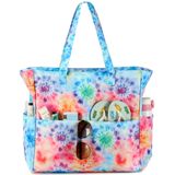 Bolsa De Praia Ledaou, Bolsa Feminina Impermeável À Prova De Areia Com Bolso Molhado