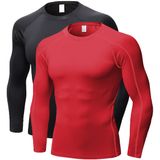 Camisa De Compressão Queerier Athletic De Manga Comprida Para Homens