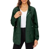 Casaco De Chuva Century Star Para Mulheres Impermeável Verde 3xl