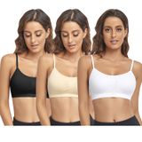 Sutiã Esportivo Sem Fio Acolchoado Bralette Litthing