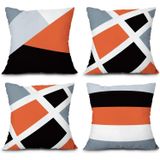 Capas De Almofada Galmaxs7 51 X 51 Cm, Conjunto De 4 Misturas De Algodão