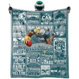 Cobertor De Presentes Para Fãs De Futebol Bthrrw Flannel 125 X 100cm