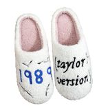 Chinelos Trefidy Taylor Para Mulheres E Homens, Sapatos De Pelúcia Para Casa
