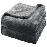 Cobertor Para Cães Onarway, Lavável, 2 Pacotes, 150x120cm, Cinza