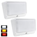 Luz De Varanda Led Rv Acegoo Com Interruptor De Duas Cores Branco/âmbar