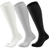 Meias De Compressão Blicount Cotton 15-20 Mmhg Para Mulheres E Homens