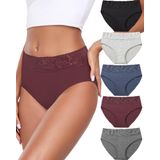 Roupa Íntima Feminina Altheanray, Cuecas De Algodão, Biquíni De Renda