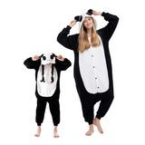 Macacão Animal Darkcom Panda Costume Kids Flanela De 4 A 5 Anos