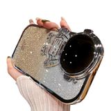 Capa De Telefone Qokcoahn Astronaut Hidden Stand Para Iphone 16 Pro Max