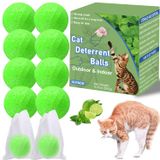 Cat Deterrent Gianac Outdoor, Pacote Com 10 Unidades De Óleo Natural De Hortelã