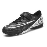 Chuteiras De Futebol Tevzolpa Kids Turf Shoes Pretas Para Meninos E Meninas