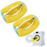Bolsa Para Máquina De Lavar Sapatos Koovdem Para Todos Os Tipos De Calçados (2 Unidades)