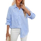 Blusa Feminina Lemafer Com Avental Listrado E Listras Para Namorado