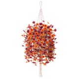 Flores Artificiais Penduradas Ammyoo, Decoração De Outono Ao Ar Livre