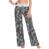 Calças De Pijama Anyangquji Sketch Trumpets, Roupa De Dormir Feminina S