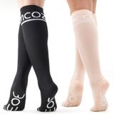 Meias De Compressão Momcozy Para Mulheres, 2 Pares 15-20/20-30 Mmhg