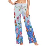 Calça De Pijama Feminina Anyangquji Lounge Com Cintura Elástica L