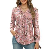 Blusa Feminina Micoson Com Decote Em V E Manga Folhada, Gola Com Babados, Xxl