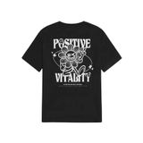 Camiseta Masculina Cozyease Com Estampa De Letras Vintage, Streetwear