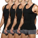 Camiseta Masculina Compression Muscle Arjen Kroos Preta, Pacote Com 4