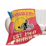 Cobertor Gyeong Football Fans Kansas City Flannel 125x100cm