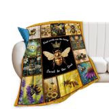 Manta Tijuboni Bee Ultra Soft Cozy Fleece Queen 125x100cm