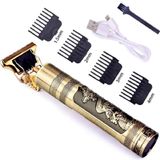 Maquina Sem Fio Portátil De Barbear Cortar Cabelo Aparador