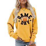 Moletom Feminino Huangmingyi Game Day Football Fan, Amarelo