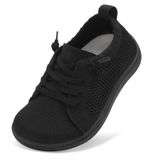 Sapatos Infantis Leisfit Barefoot Zero Drop Black Tamanho 7