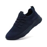 Sapatos Femininos Wygrqbn Para Caminhada, Leves, Tênis, Azul, Tamanho 36-41