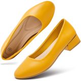 Mocassins Slip On Shoes Hash Bubbie Femininos De Salto Grosso Amarelos