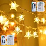 Star String Lights Brightown 100 Led 10m Operado Por Bateria