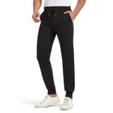 Calça De Moletom Zylioo Tall Men 34 Com Costura Interna Com Bolsos Pretos