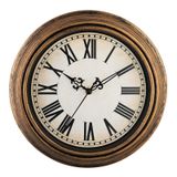 Relógio De Parede Plumeet Retro 30 Cm, Sem Tique-taque, Clássico, Silencioso