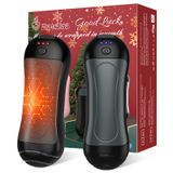 Aquecedores De Mãos Fandliss Hw01 Recarregáveis De 6000mah, Pacote Com 2 Unidades, Preto E Cinza