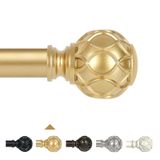Varão De Cortina Tangwin Gold 45-150 Cm Ajustável Para Serviços Pesados