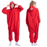 Fantasia De Macacão Para Animais Zealove, Pijama Adulto, Vermelho De Halloween