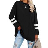 Blusa Túnica Feminina Larmliss De Tamanho Grande, Gola Redonda, Manga Comprida