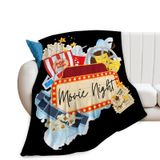Cobertor Golakra Movie Blanket Movie Lover Flannel Fleece