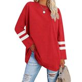 Blusa Túnica Feminina Larmliss De Tamanho Grande, Gola Redonda, Manga Comprida