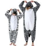 Macacão Animal Darkcom Zebra Para Crianças De 4 A 5 Anos, Preto