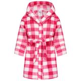 Robe Ecgk Toddler Para Meninas, Manta Rosa, De 4 A 5 Anos, Flanela Premium