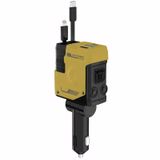 [carregador De Carro] Carregador Rápido Retrátil Gillier 4 Em 1 De 66 W