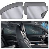 Persianas De Carro Zatooto, Pacote Com 4 Cortinas De Sol Magnéticas