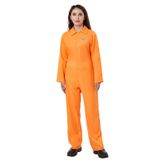 Macacão Prisoner Pivanzore, Fantasia Feminina De Prisão, Laranja, Xxl