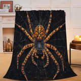 Cobertor Mudiwa Spider Soft Cozy Flanela Flanela 100x125cm