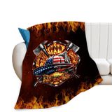 Cobertor Banonaty Firefighter Flanela 100x125cm